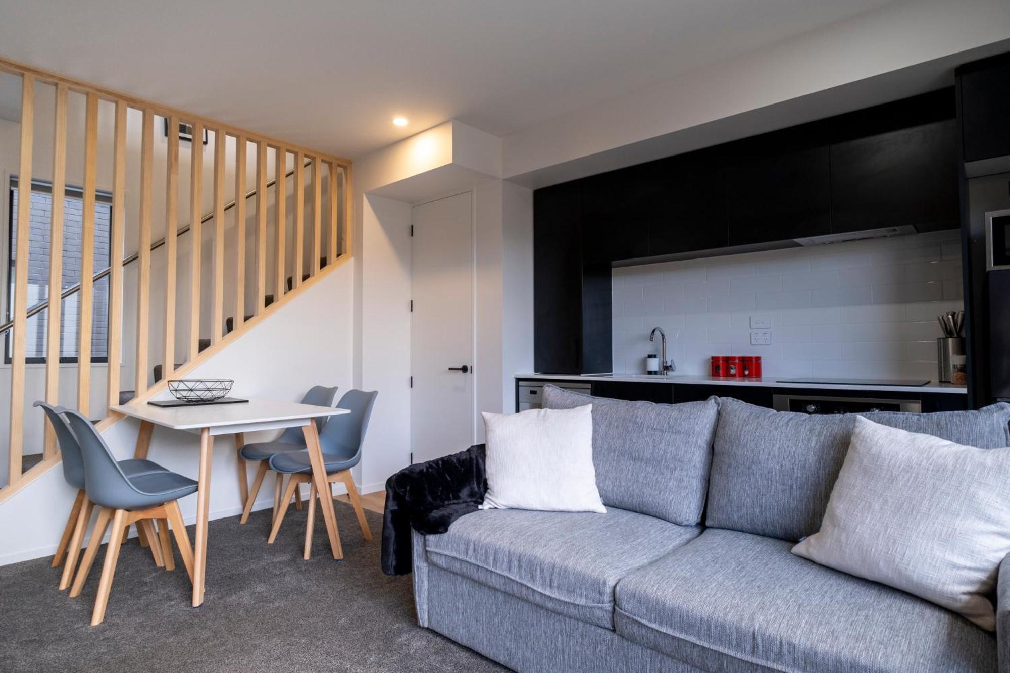 Luxury 2 Bed Townhome In Cbd 基督城 外观 照片
