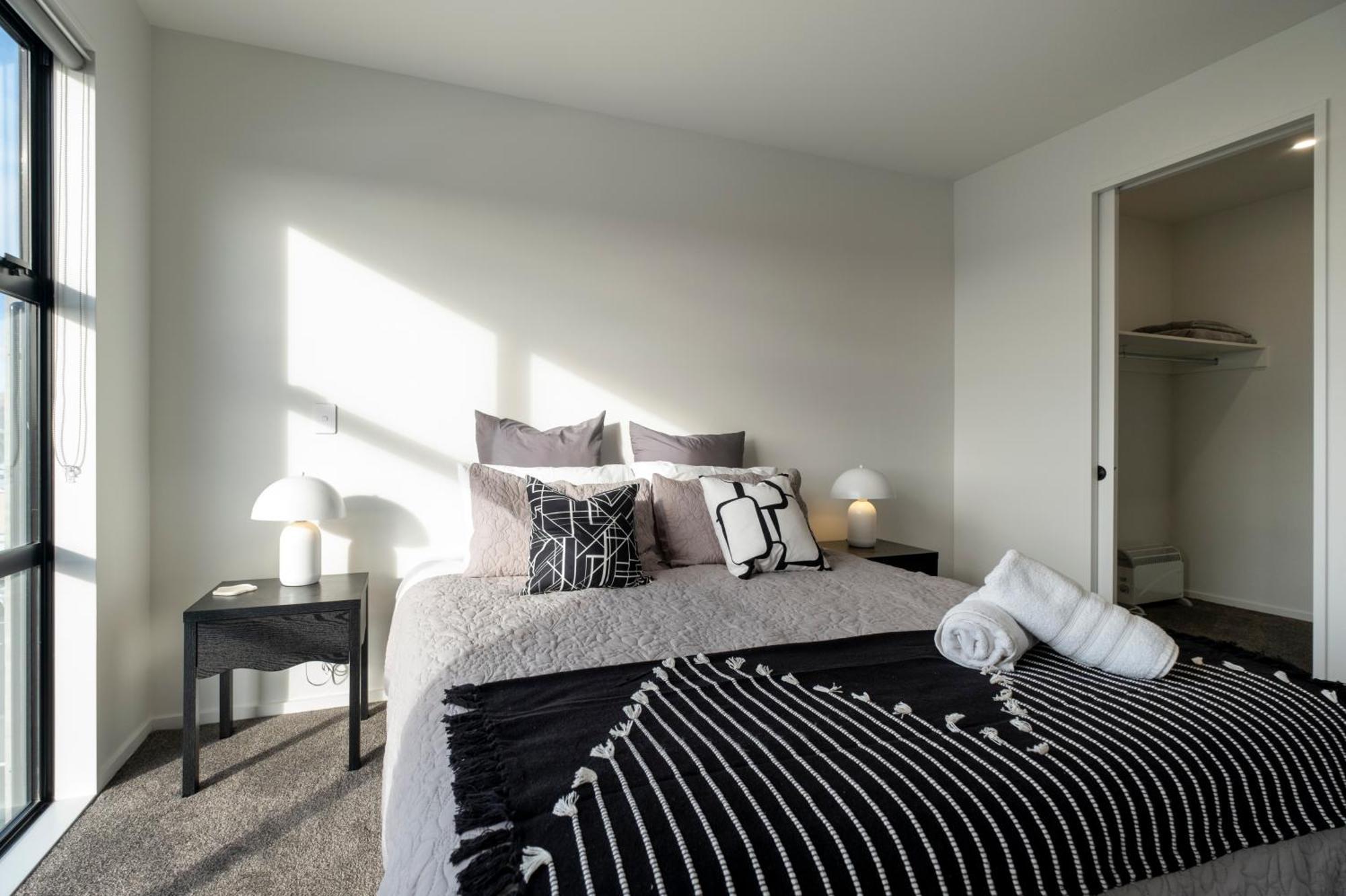 Luxury 2 Bed Townhome In Cbd 基督城 外观 照片